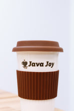 Load image into Gallery viewer, New Yorker Ceramic Tumbler - 14oz Java Joy designed
