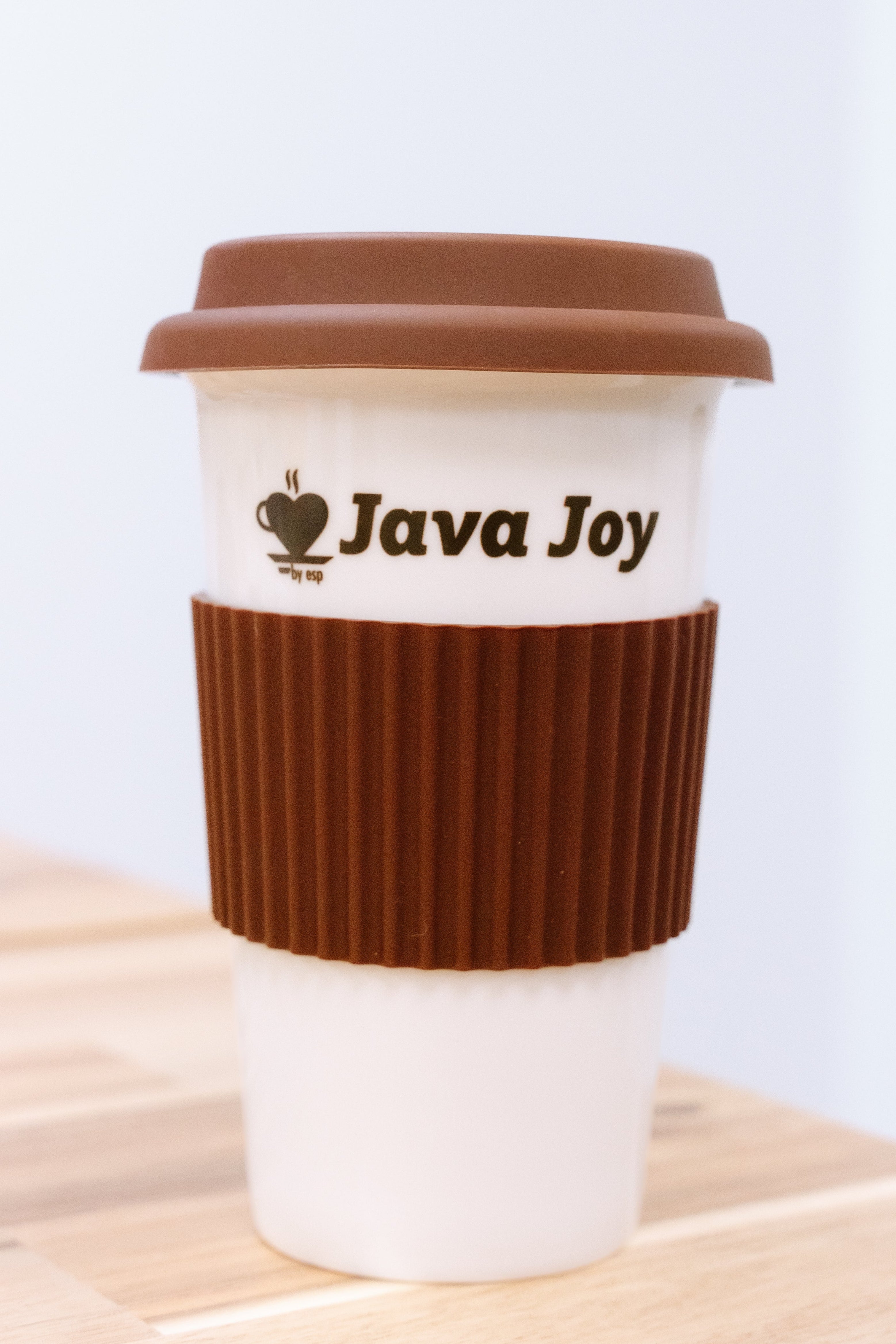 New Yorker Ceramic Tumbler - 14oz Java Joy designed – ESPYouAndMe
