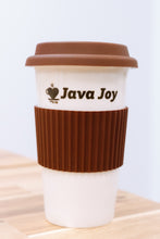 Load image into Gallery viewer, New Yorker Ceramic Tumbler - 14oz Java Joy designed
